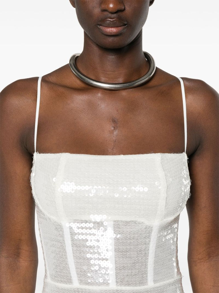 Sequinned Maxi Dress