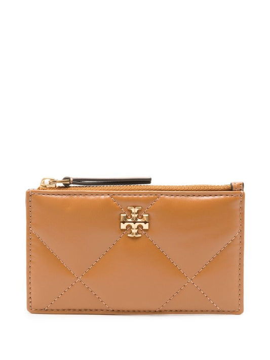Brown Kira Leather Card Holder