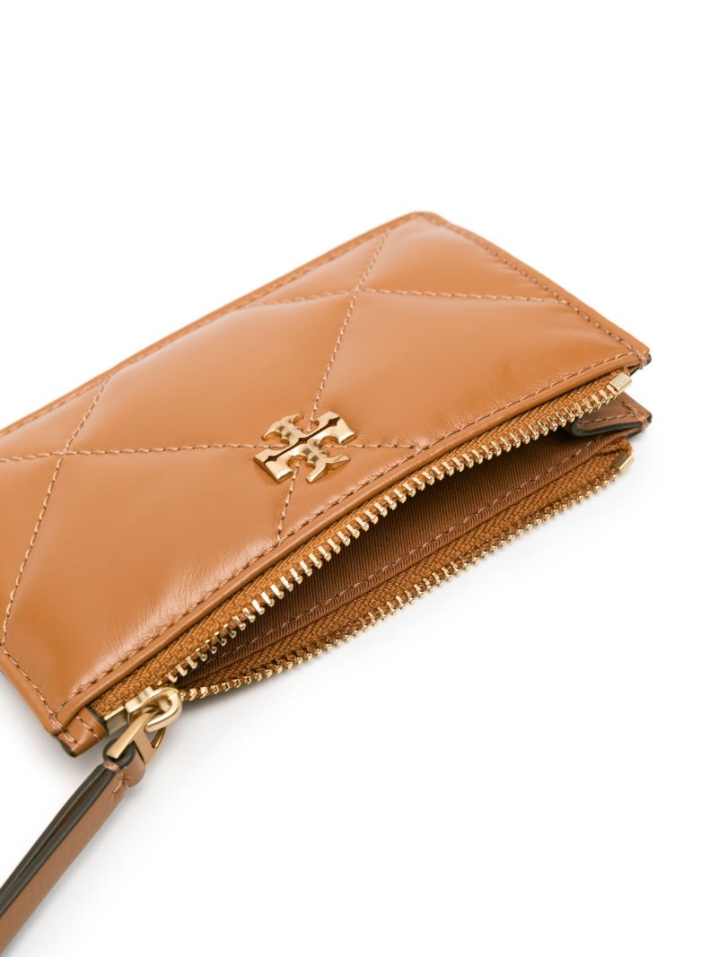 Brown Kira Leather Card Holder