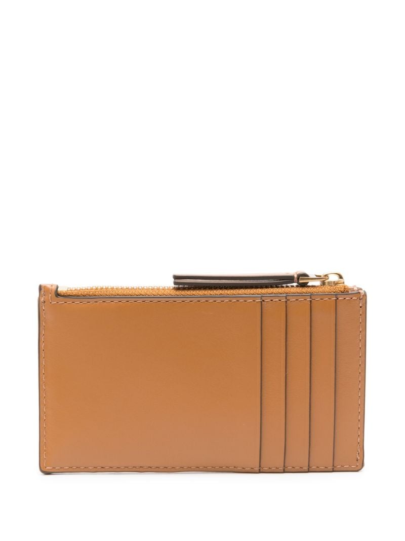 Brown Kira Leather Card Holder