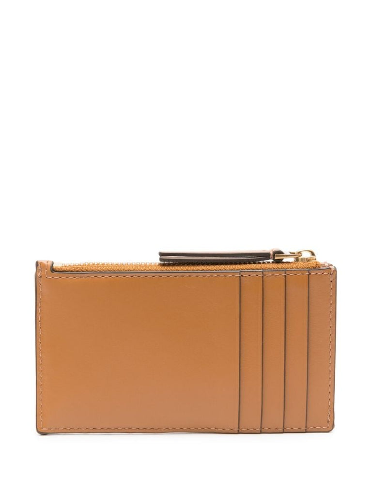 Brown Kira Leather Card Holder