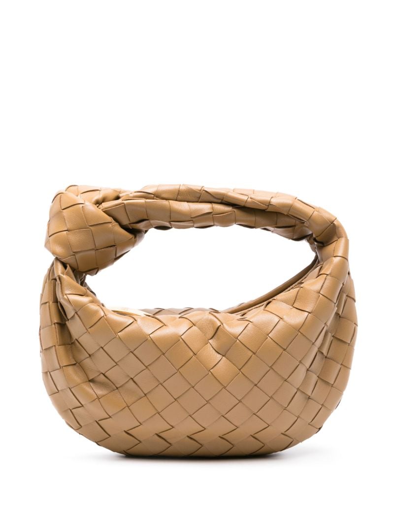 Neutral Jodie Leather Tote Bag