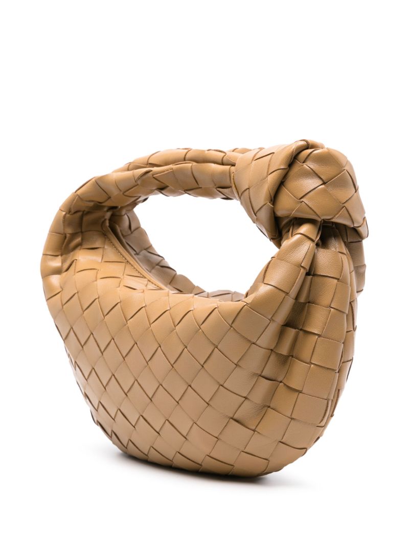 Neutral Jodie Leather Tote Bag