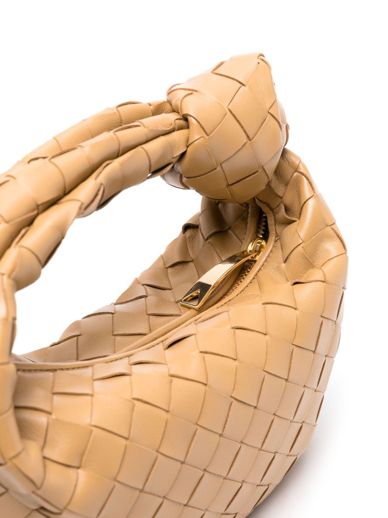Neutral Jodie Leather Tote Bag