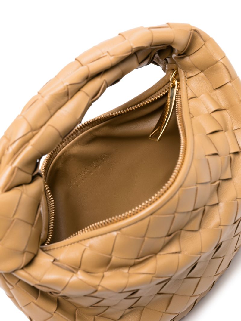 Neutral Jodie Leather Tote Bag