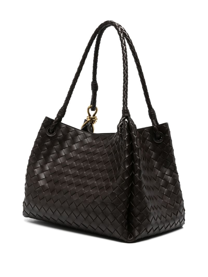 Black Large Parachute Shoulder Bag