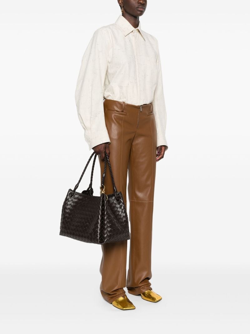 Black Large Parachute Shoulder Bag