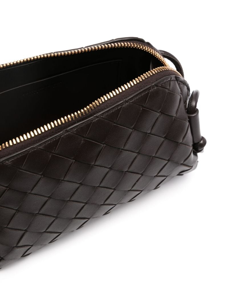 Brown Concert Leather Clutch Bag