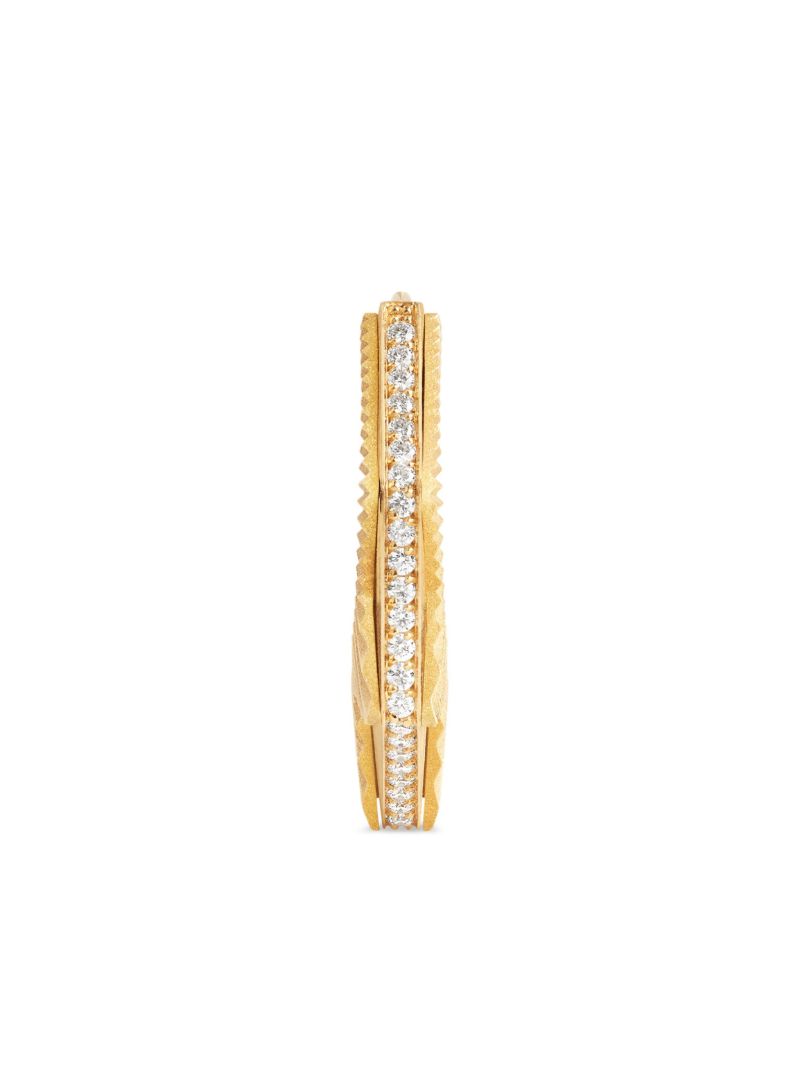 18k Yellow Gold Nyc Earring