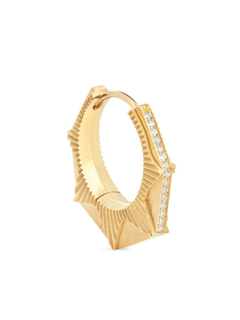 18k Yellow Gold Nyc Earring