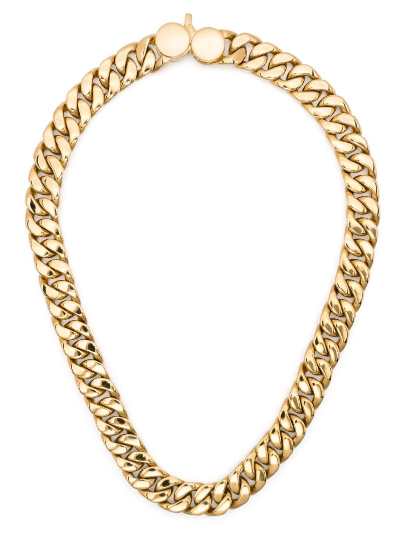 9k Yellow Gold Chain Necklace