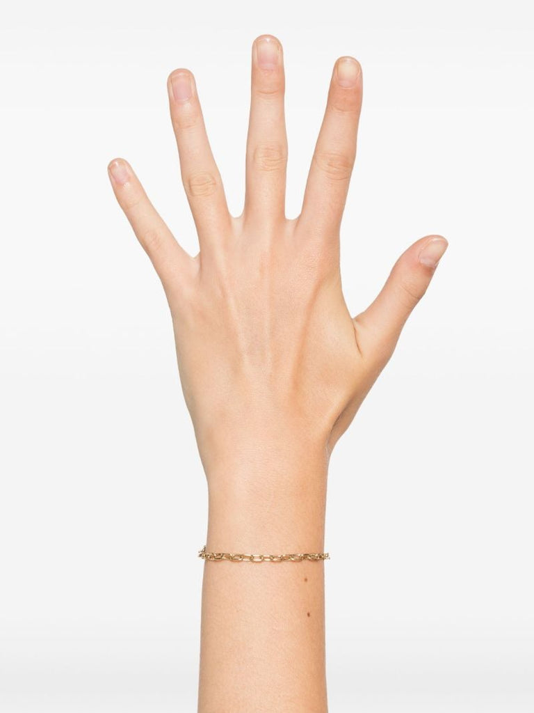 14k Yellow Gold Cable-link Bracelet