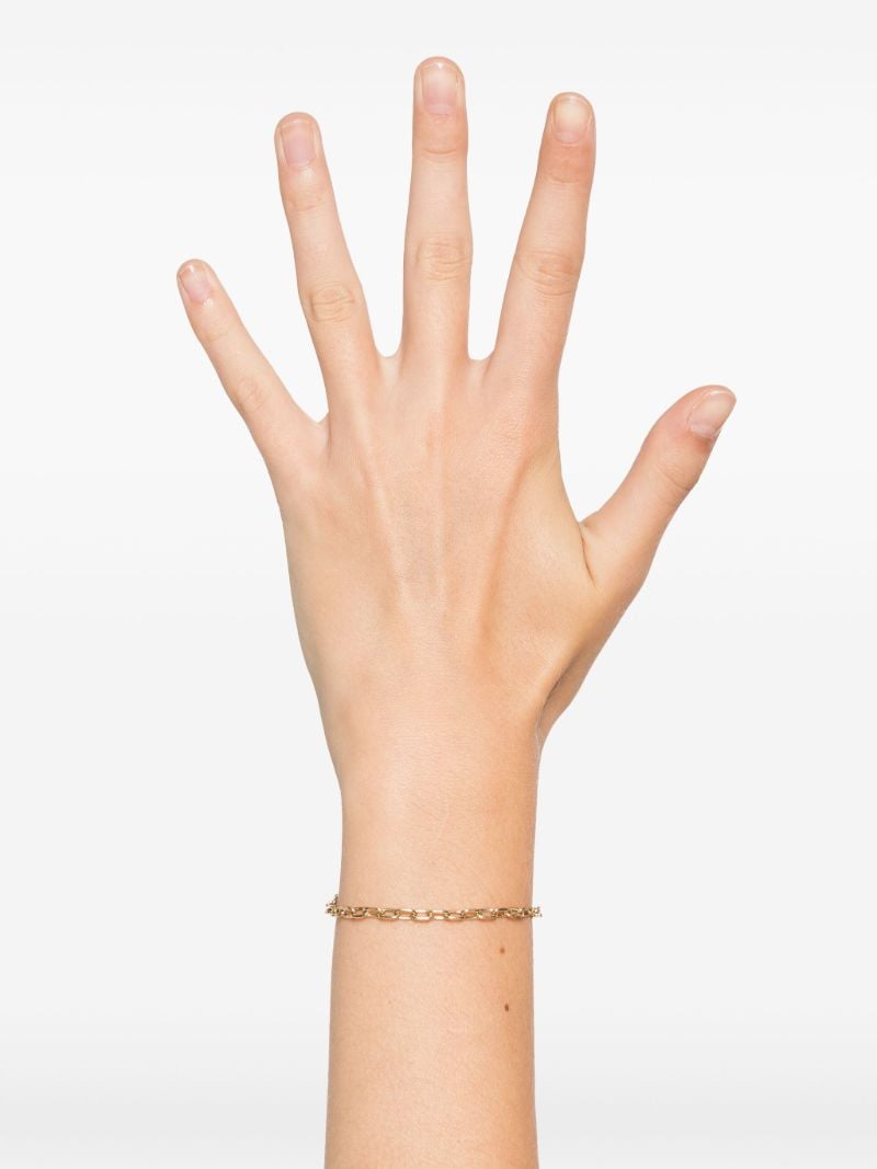 14k Yellow Gold Cable-link Bracelet