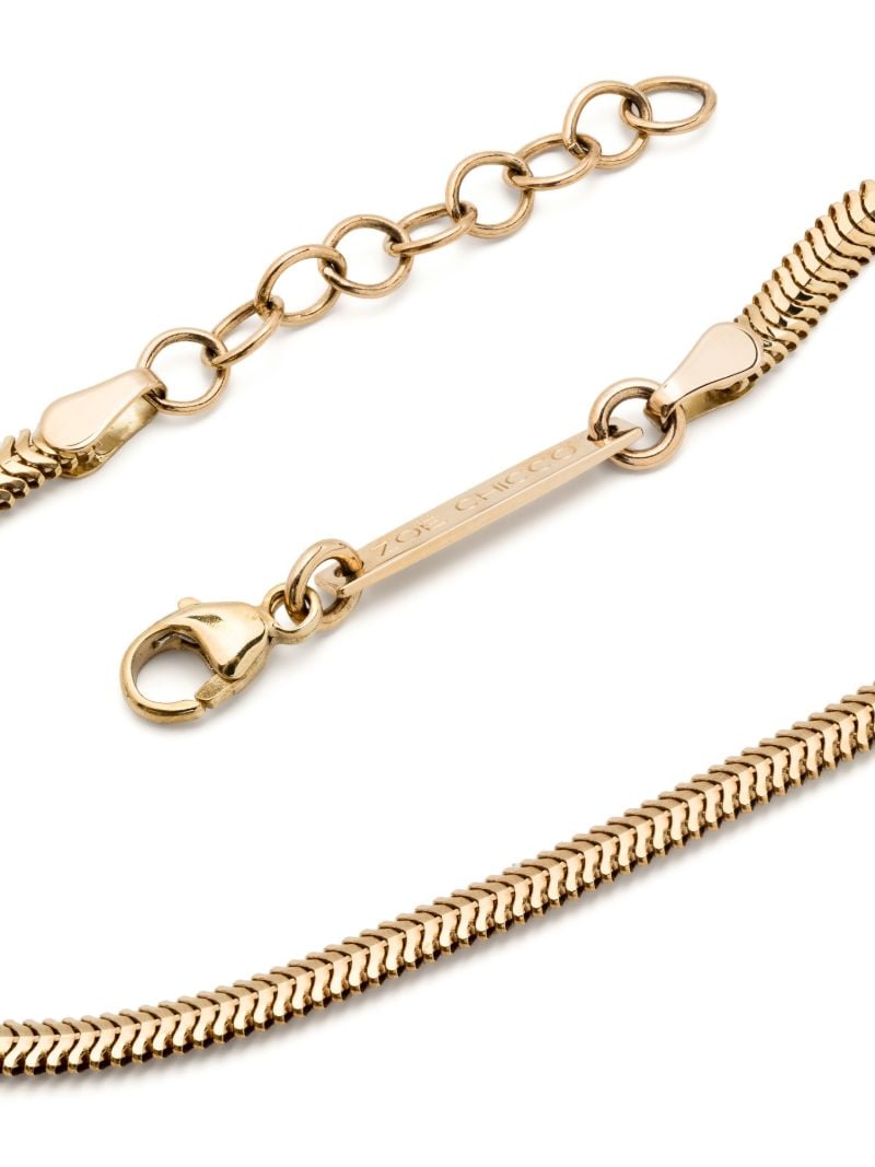 14k Yellow Gold Snake Chain Bracelet