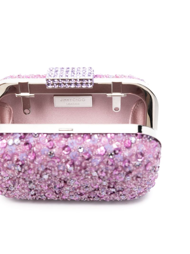 Pink Micro Cloud Clutch Bag