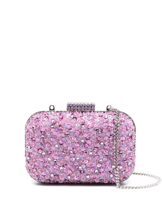 Pink Micro Cloud Clutch Bag