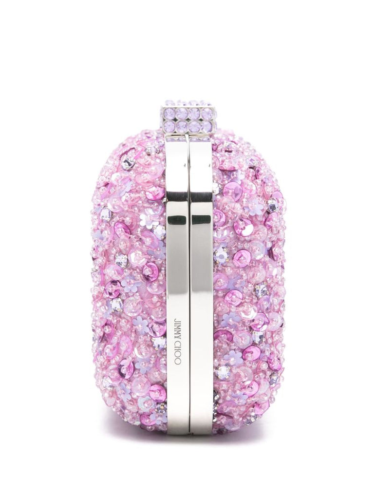 Pink Micro Cloud Clutch Bag
