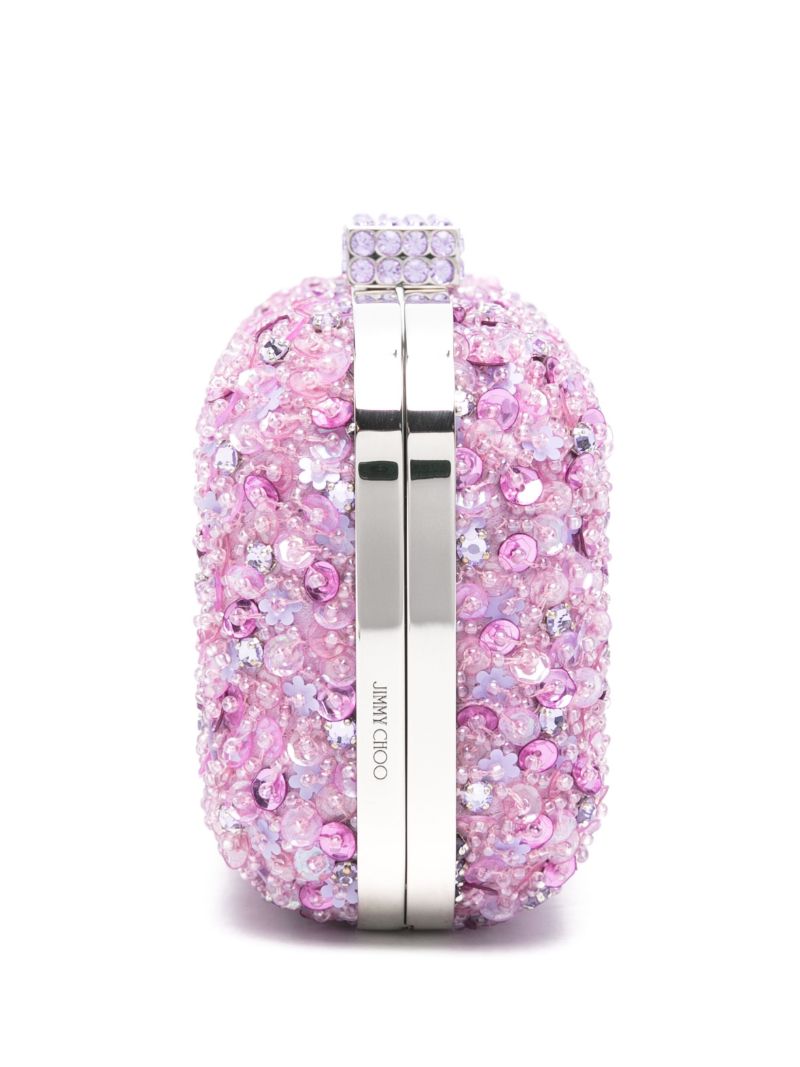 Pink Micro Cloud Clutch Bag