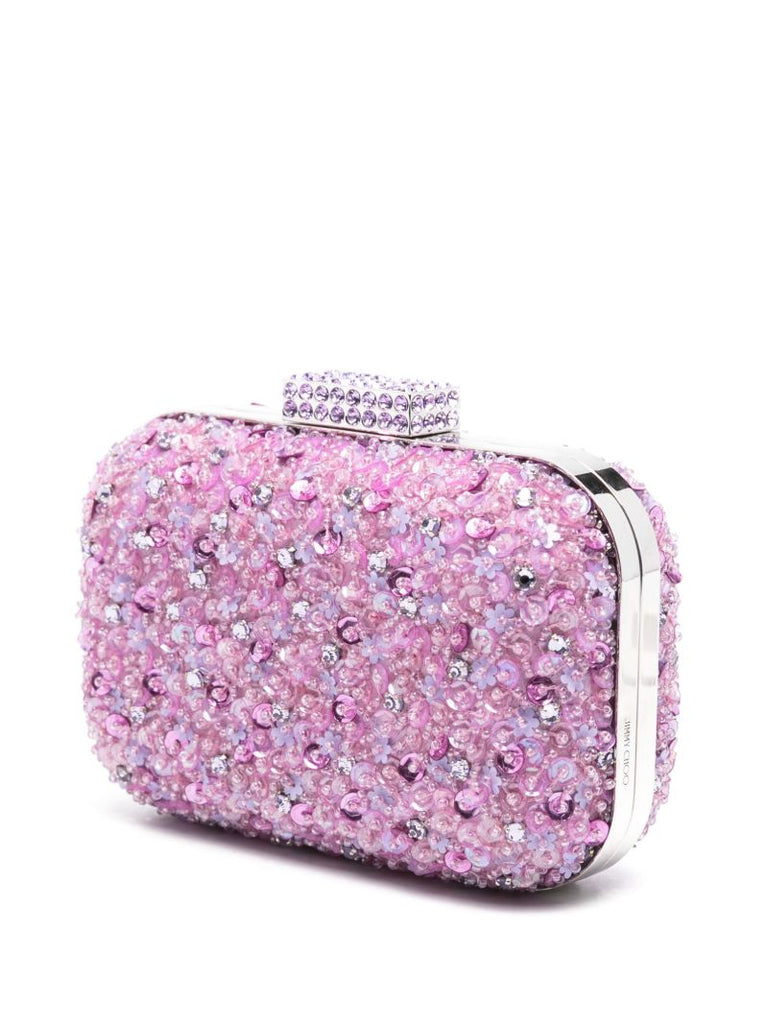 Pink Micro Cloud Clutch Bag