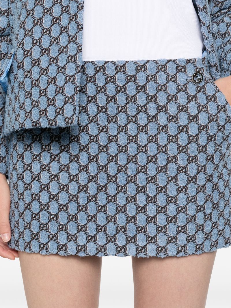 Gg Shadow Mini Skirt