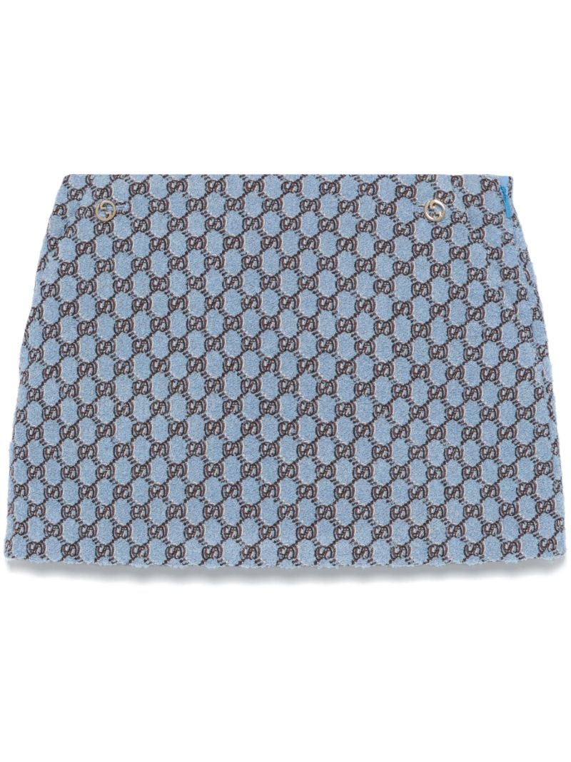 Gg Shadow Mini Skirt