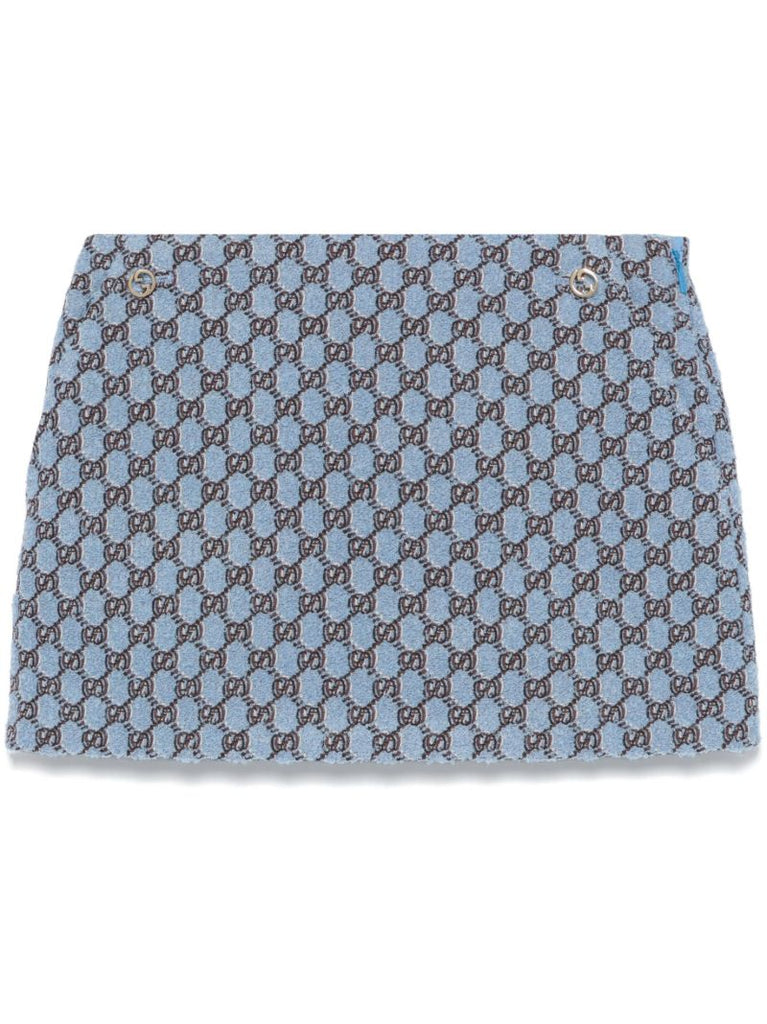 Gg Shadow Mini Skirt