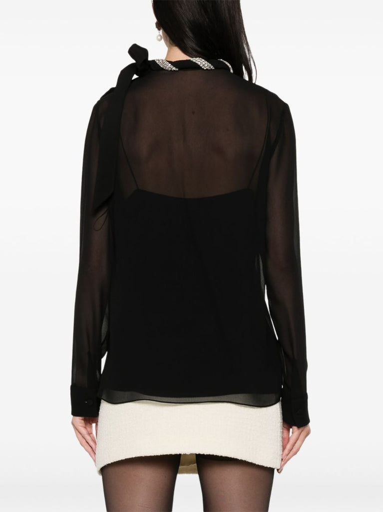 Crystal-embellished Blouse