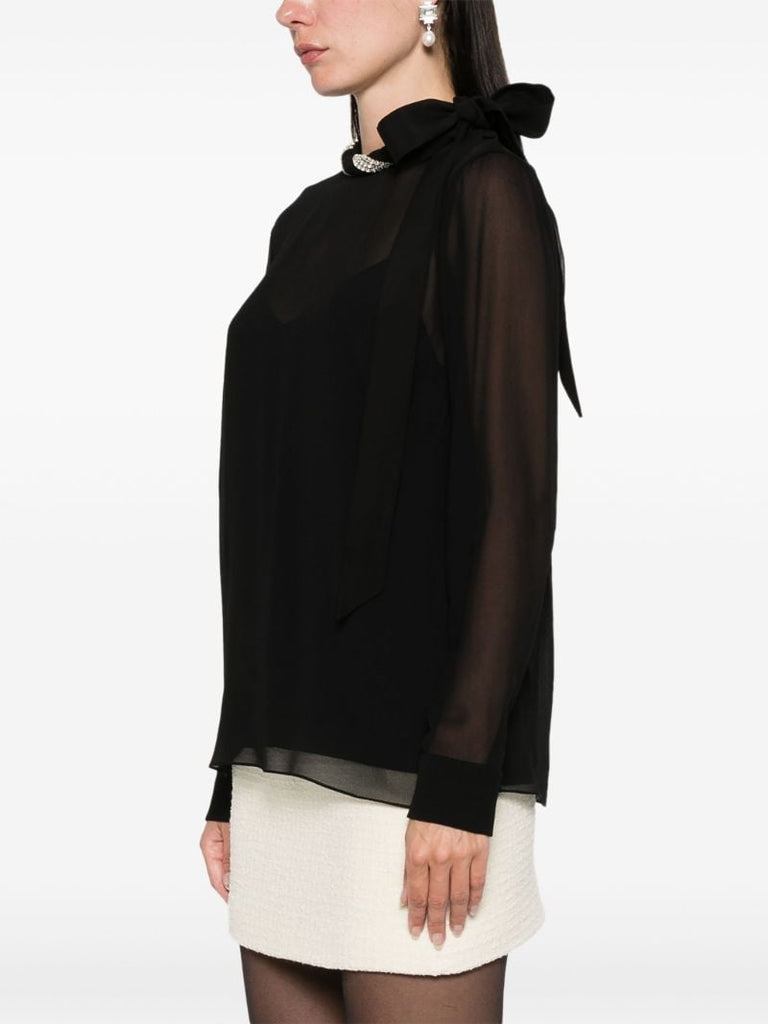 Crystal-embellished Blouse