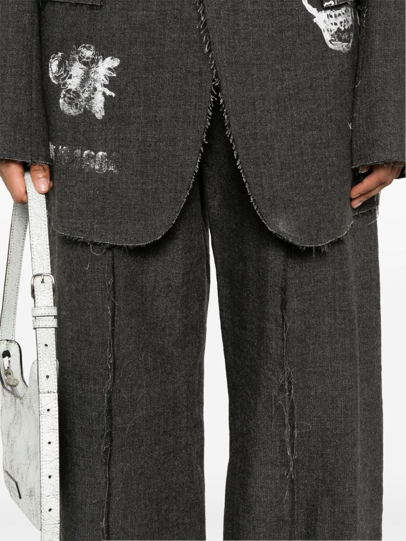 Exposed Seam Trousers