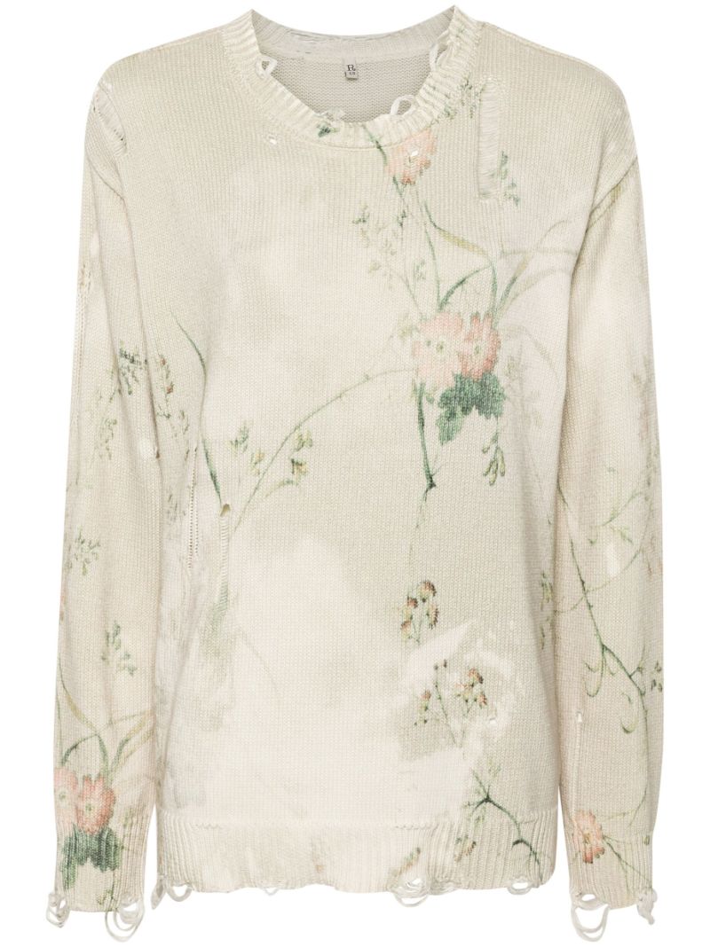 Printed Sweater