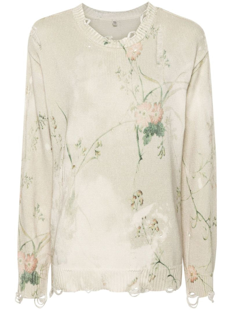 Printed Sweater