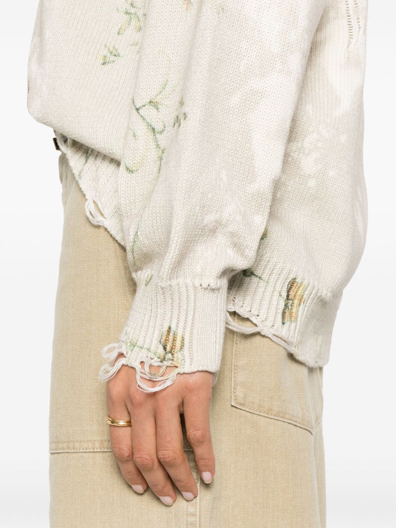 Printed Sweater