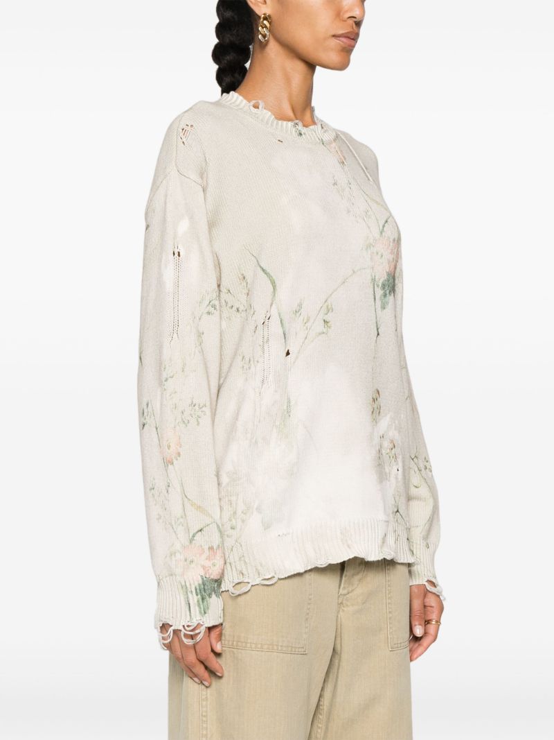 Printed Sweater