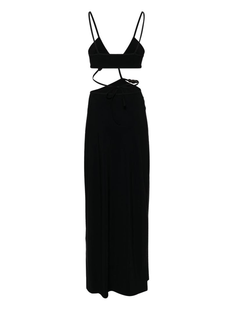 Crystal Fracture Maxi Dress