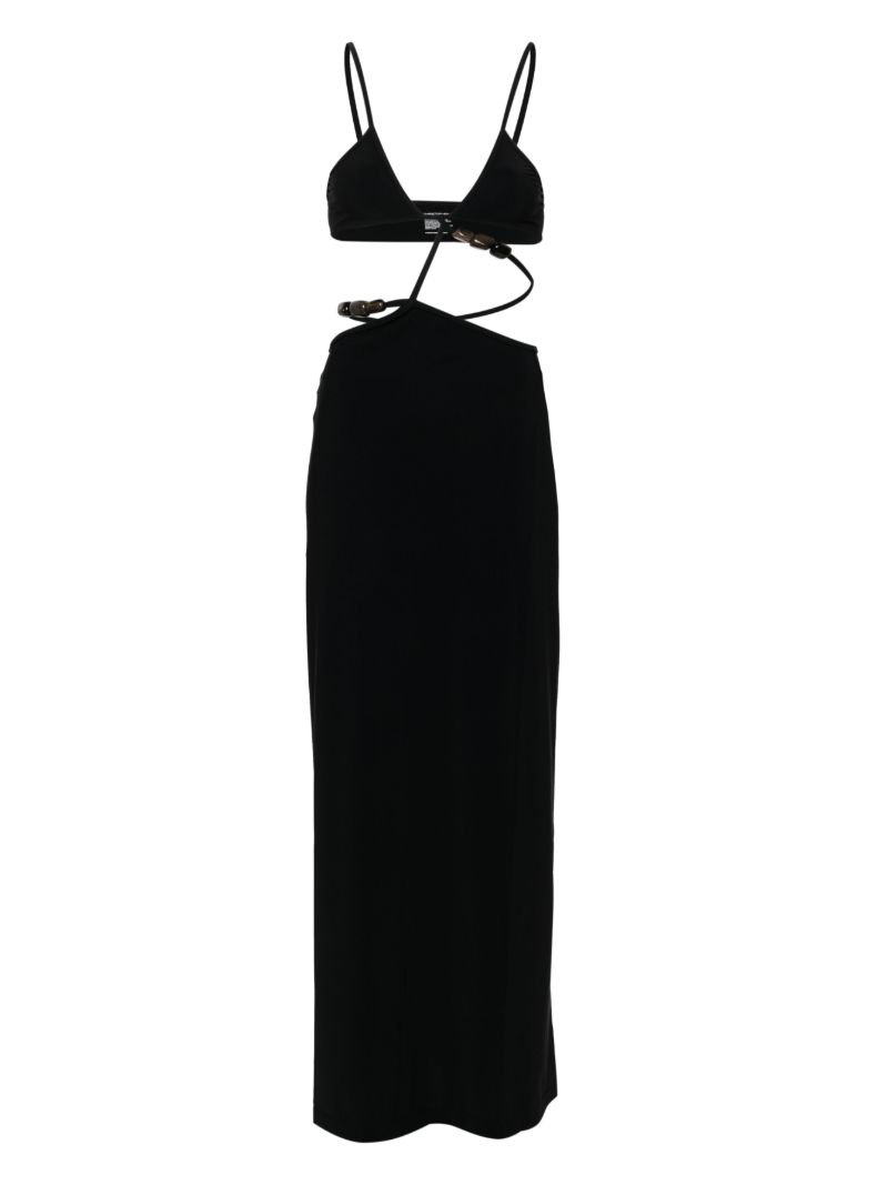 Crystal Fracture Maxi Dress