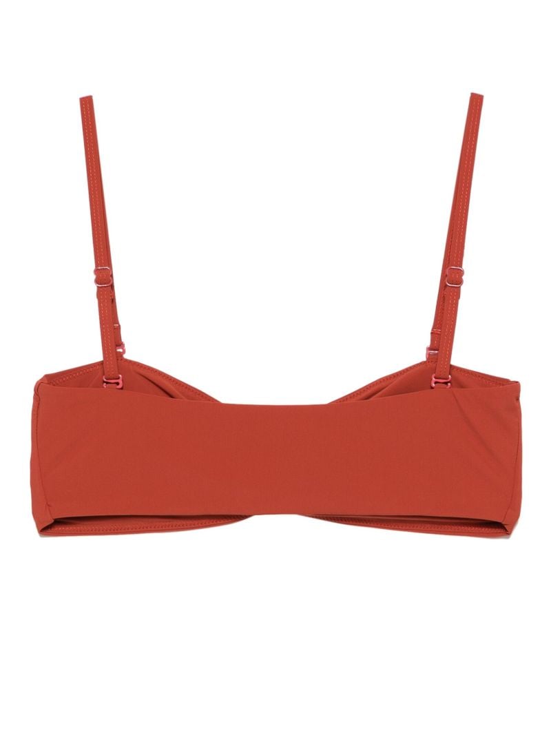 Crystal Ruched Bikini Top