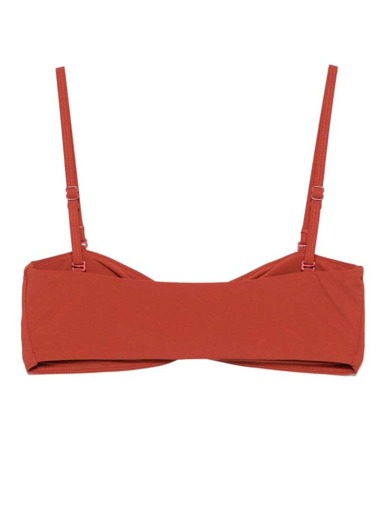 Crystal Ruched Bikini Top