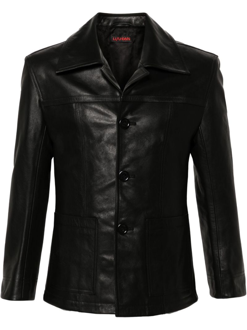 Black Creep Leather Jacket