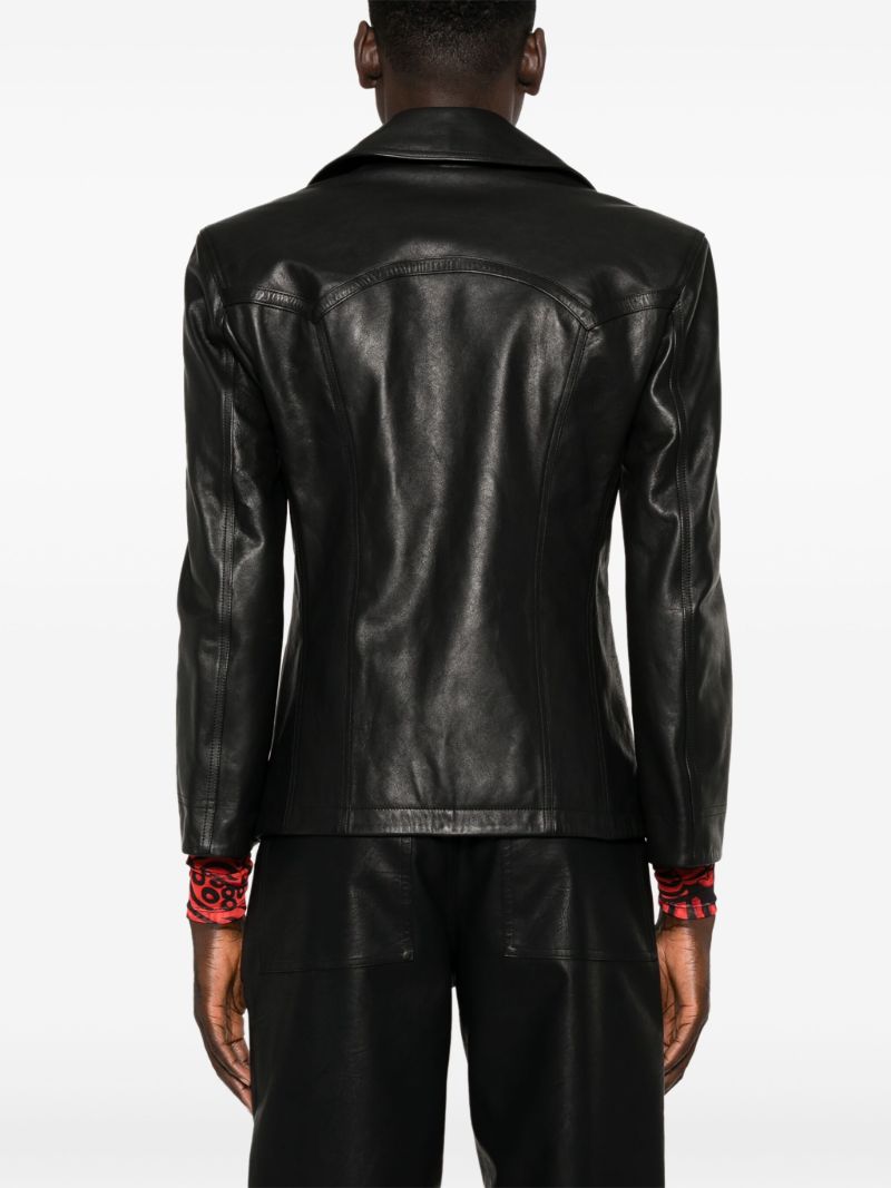 Black Creep Leather Jacket