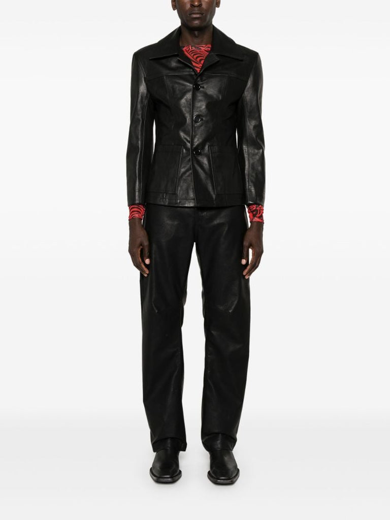 Black Creep Leather Jacket