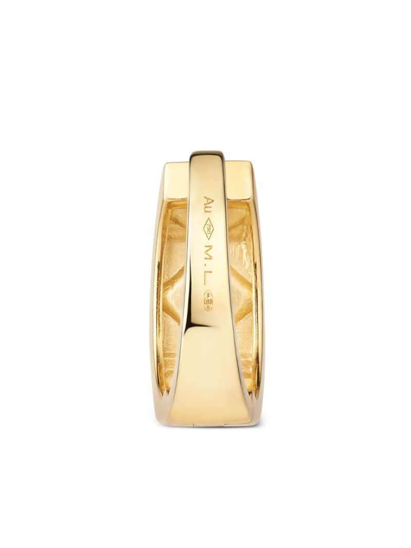 18k Yellow Gold Ecrou Diamond Earring