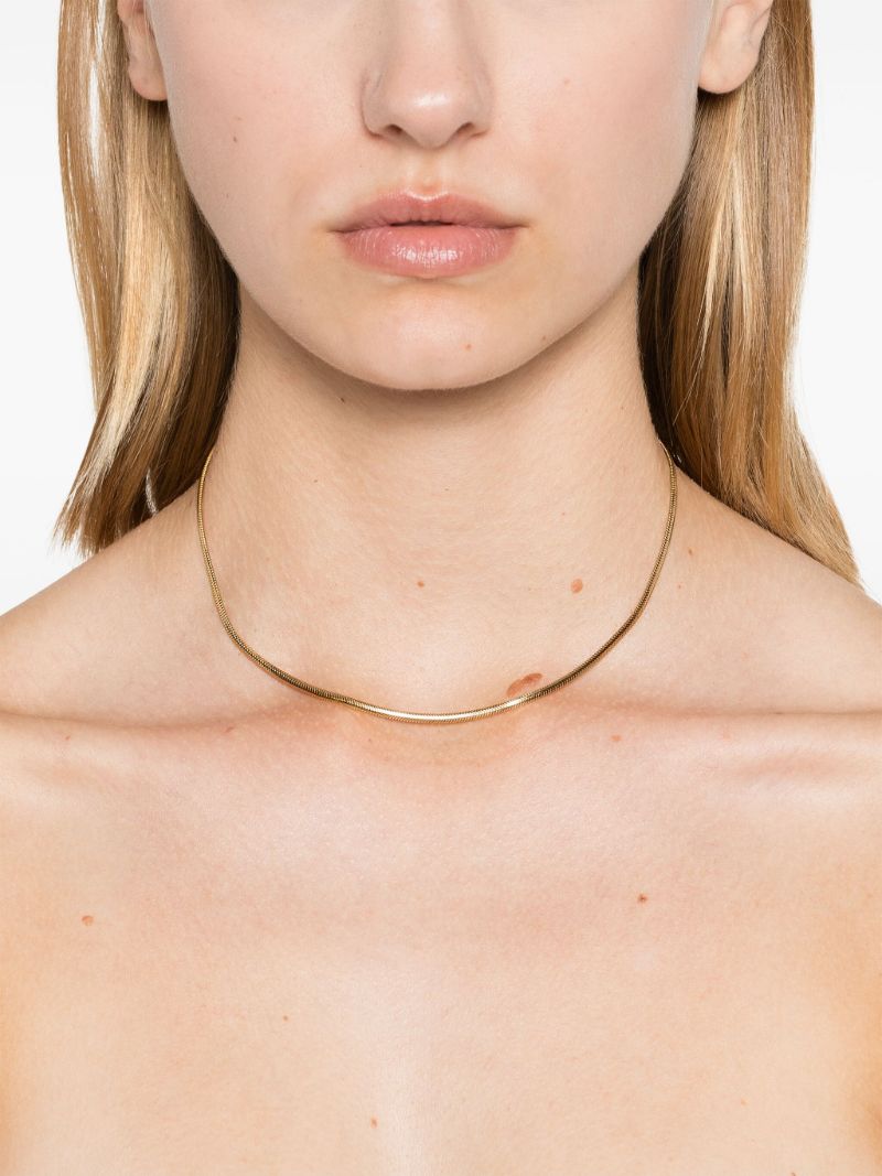 14k Yellow Gold Snake Chain Necklace