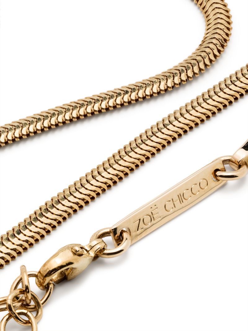 14k Yellow Gold Snake Chain Necklace