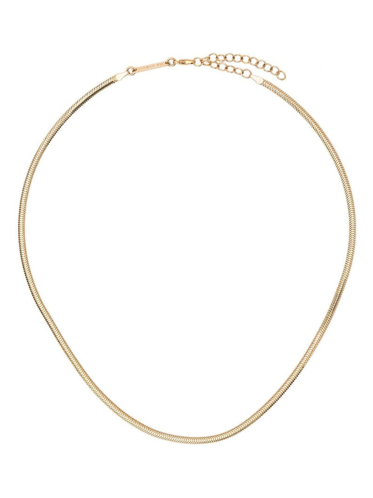 14k Yellow Gold Snake Chain Necklace