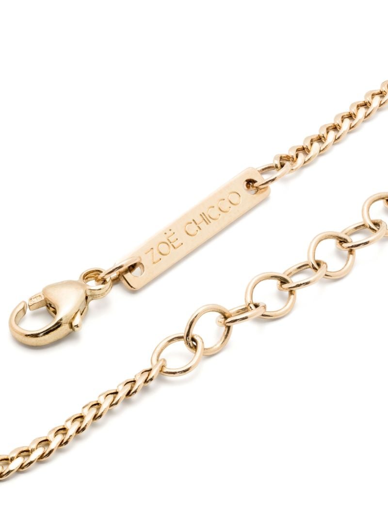 14k Yellow Gold Diamond Bracelet