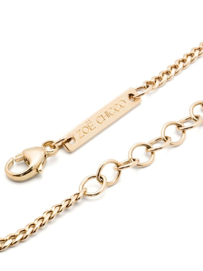 14k Yellow Gold Diamond Bracelet