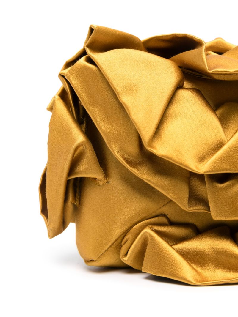 Ruffled Clutch Bag