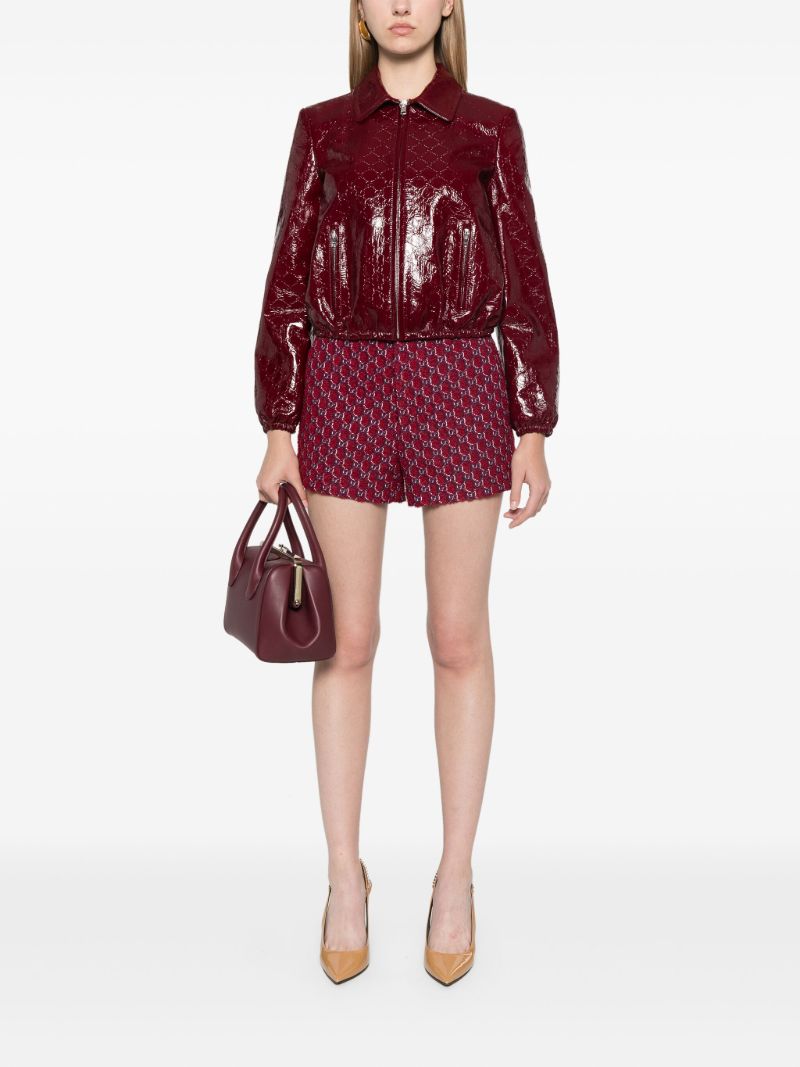 Gg Leather Jacket