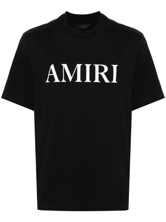 Black Logo-print Cotton T-shirt