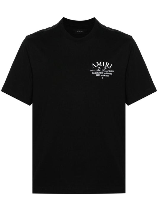 Black Logo-print T-shirt
